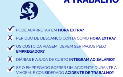 Curiosidades sobre viagem a trabalho