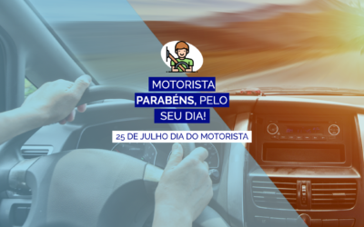 Motorista, parabéns pelo seu dia!